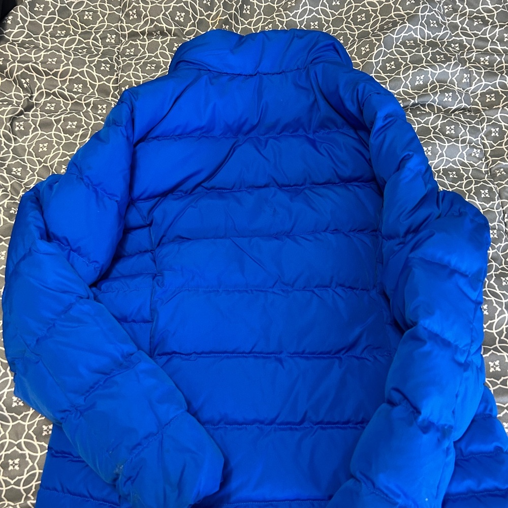 Women’s puffy lands end coat